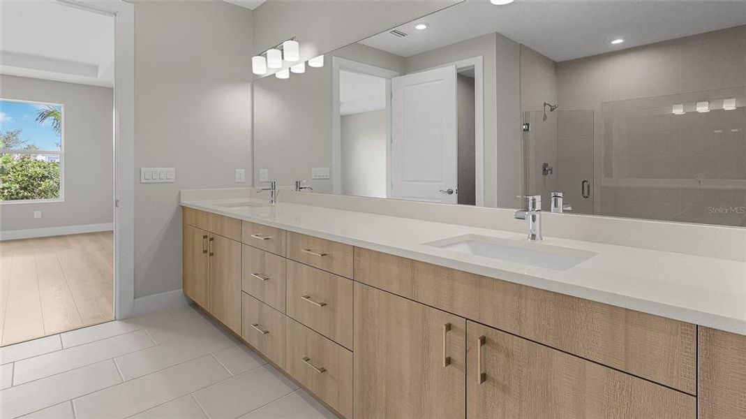 Furnished interior view inside a new home in Woodland Preserve, Parrish (Image 12).