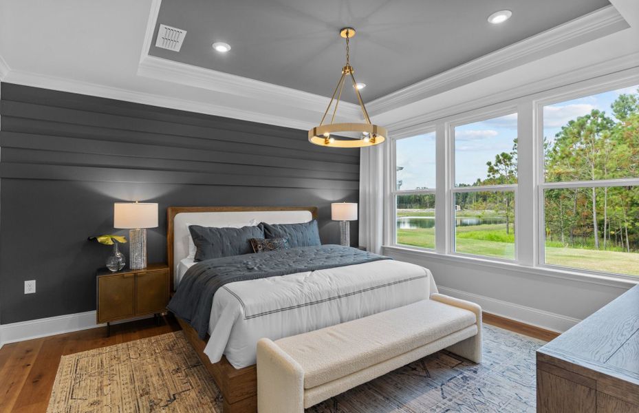 Spacious Owner's Bedroom to Welcome You at the End of the Day Spacious Owner's Bedroom to Welcome You at the End of the Day