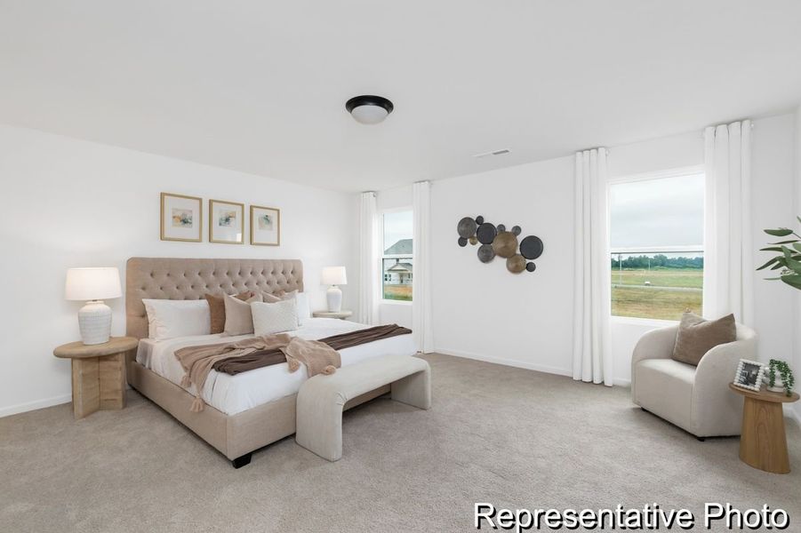 Furnished interior view inside a new home in Reeves Crossing, St. George (Image 15).