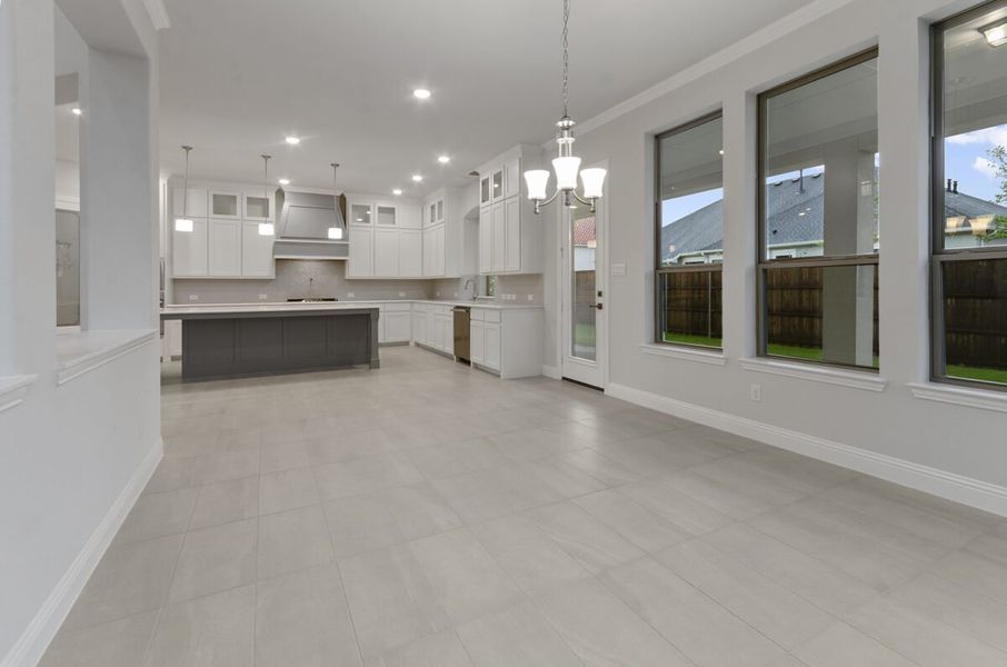 Representative unfurnished interior of a home built from the Biltmore by Landon Homes in Lexington Frisco, Frisco (Image 12).