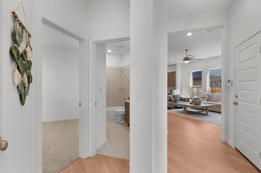 Furnished interior view inside a new home in Nolina, Georgetown (Image 5). Furnished interior view inside a new home in Nolina, Georgetown (Image 5).