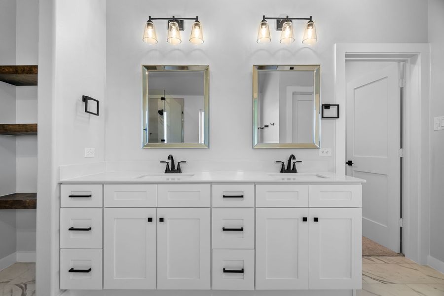 Representative furnished interior of a home built from the The Magnolia II by RED GABLE HOMES in Green Prairie Estates, Northlake (Image 10).