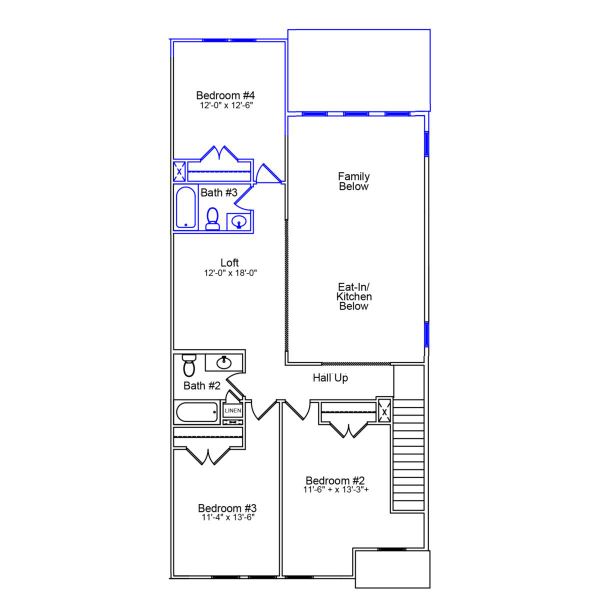 2D floor plan layout of this home in Bally Castle, Murrells Inlet, SC (Image 3). 2D floor plan layout of this home in Bally Castle, Murrells Inlet, SC (Image 3).
