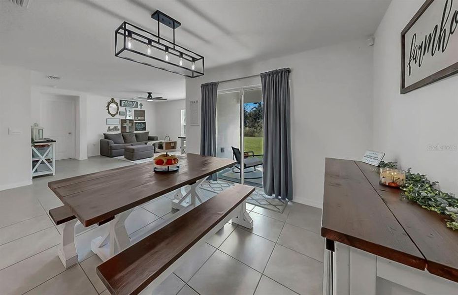 Furnished interior view inside a new home in Berry Bay, Wimauma (Image 27). Furnished interior view inside a new home in Berry Bay, Wimauma (Image 27).