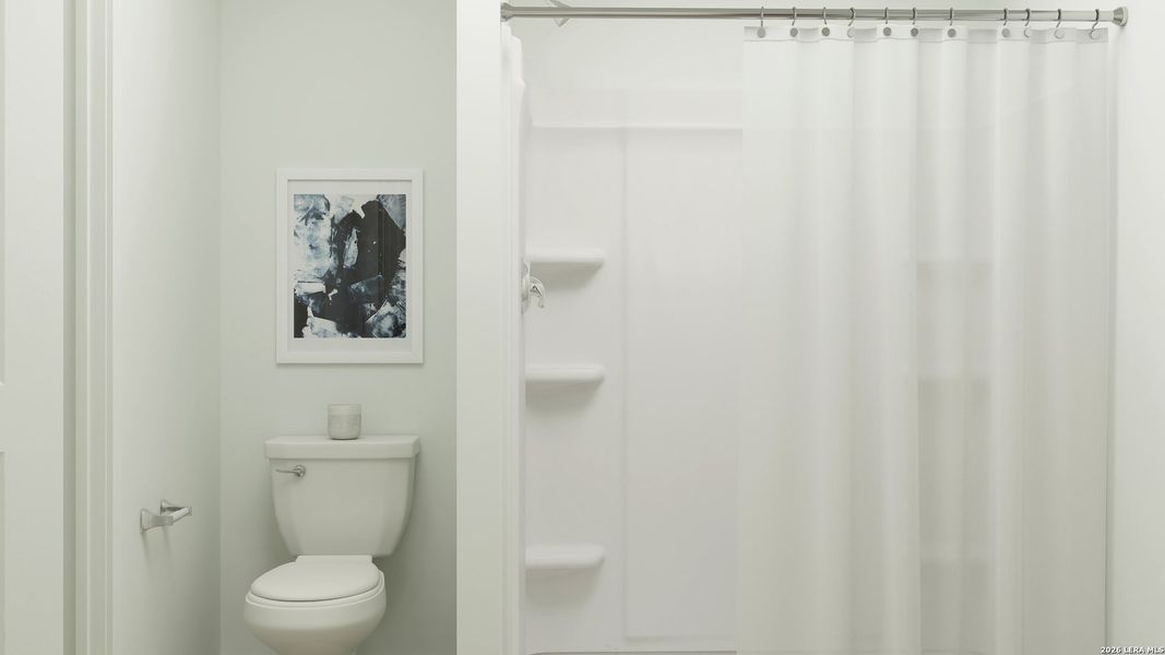 Furnished interior view inside a new home in , San Antonio (Image 4).