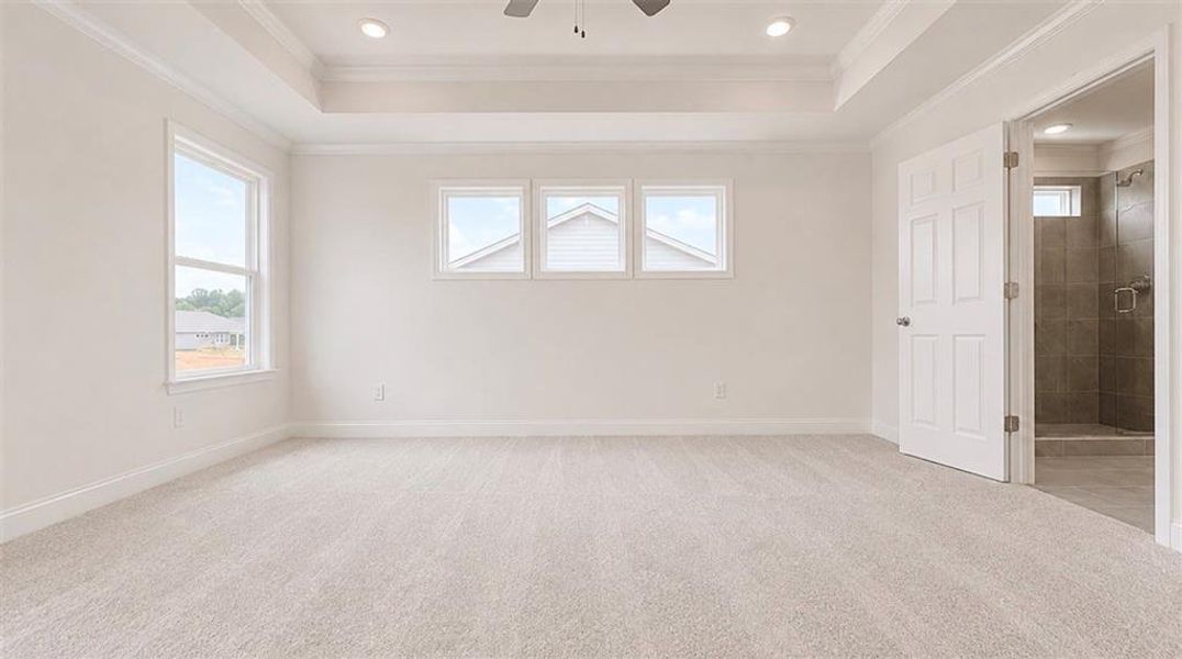 Spacious, unfurnished interior of a new home in Wehunt Meadows, Hoschton (Image 13). Spacious, unfurnished interior of a new home in Wehunt Meadows, Hoschton (Image 13).