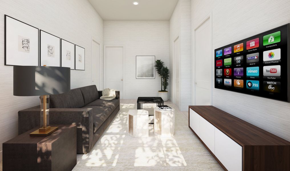 Representative furnished interior of a home built from the Belfast ESP by K. Hovnanian® Homes in Sterling Greene, Arlington (Image 16).