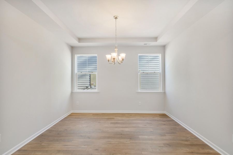 Spacious, unfurnished interior of a new home in Sweetgrass at Summers Corner, Summerville (Image 12).