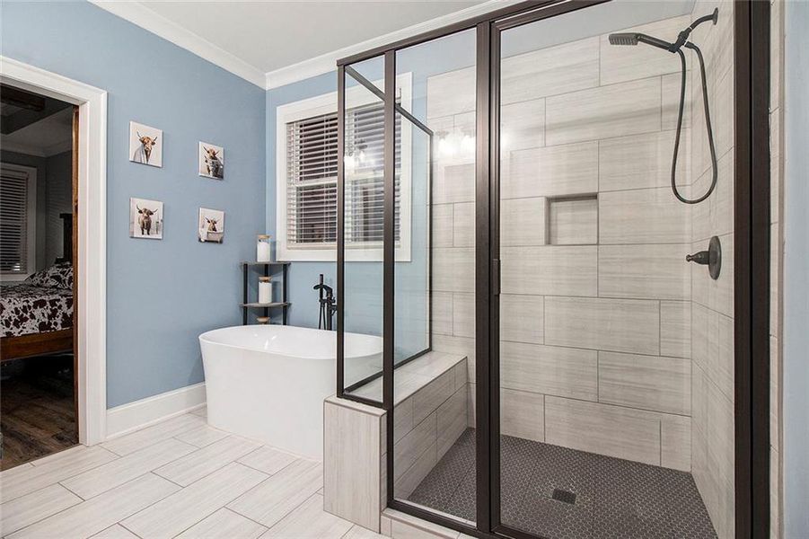 Furnished interior view inside a new home in Griffin Manor, Cartersville (Image 15).