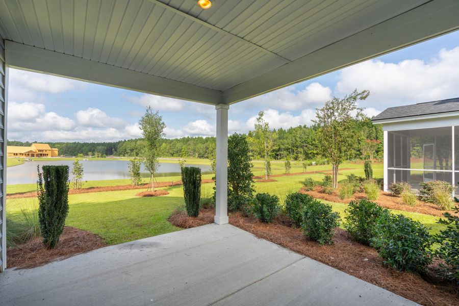 Exterior details and patio area of a home in , Summerville (Image 3). Exterior details and patio area of a home in , Summerville (Image 3).