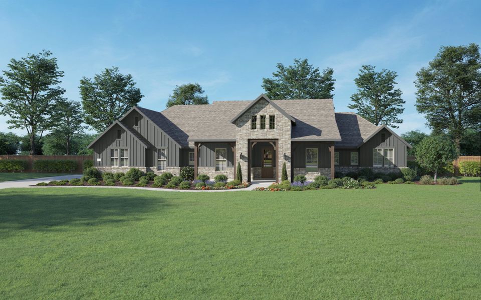 Elevation A - Harper II