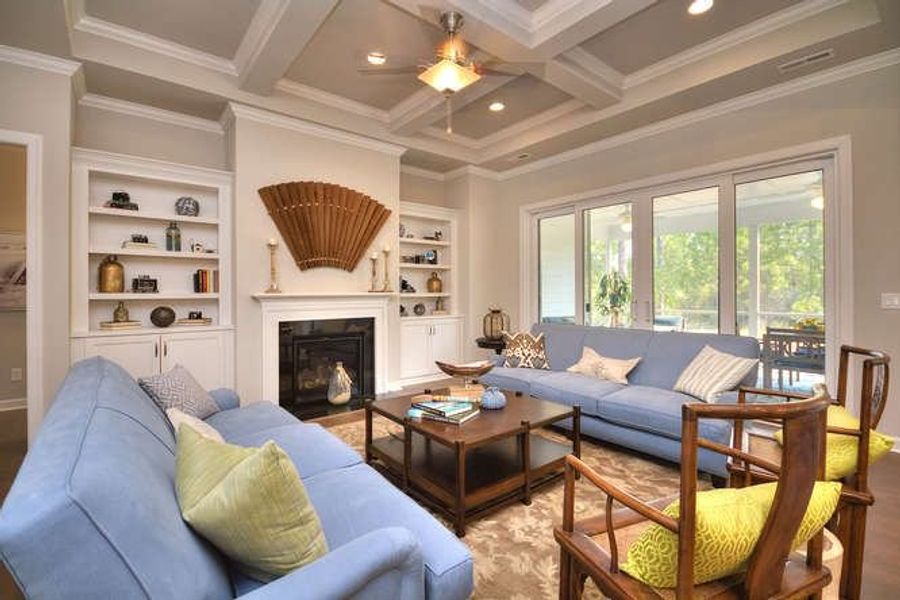 Representative furnished interior of a home built from the Hardwick by True Homes in Fairview Forest, Lake Park (Image 7).