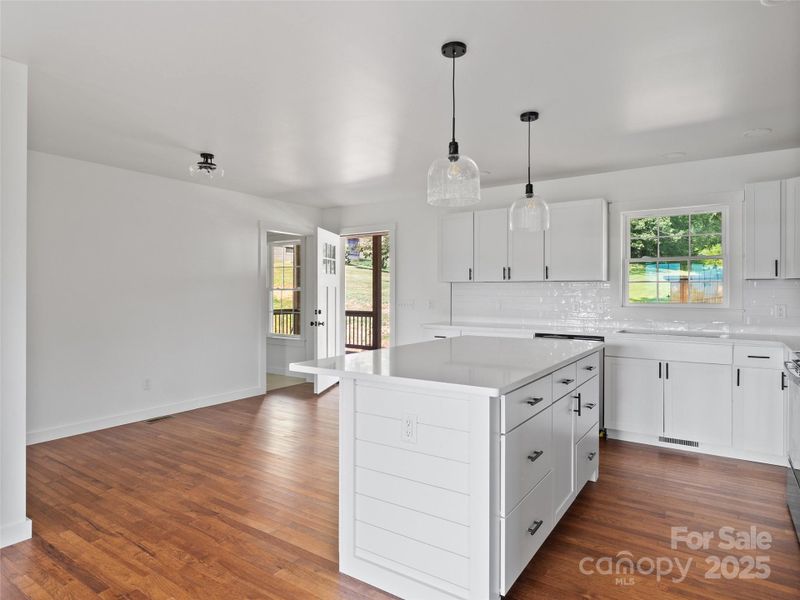 Furnished interior view inside a new home in , Waynesville (Image 8).