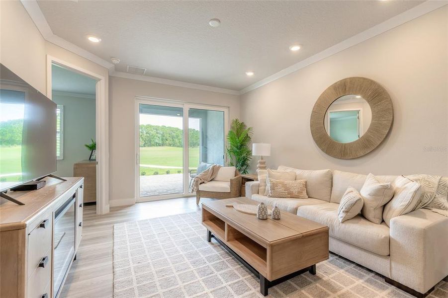 Furnished interior view inside a new home in , New Smyrna Beach (Image 8).