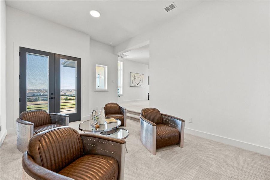 Furnished interior view inside a new home in The Highlands, Northlake (Image 13).