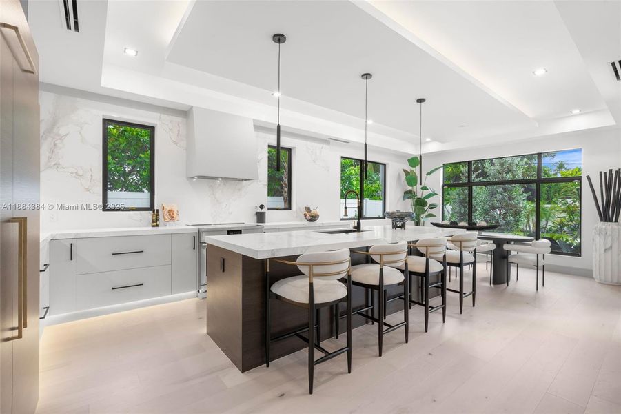 Furnished interior view inside a new home in , Delray Beach (Image 28).