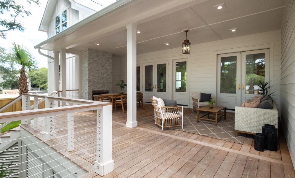 Exterior details and patio area of a home in , Mount Pleasant (Image 34).