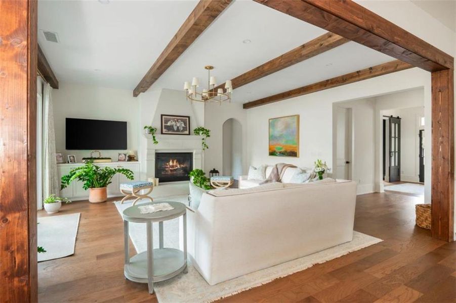 Furnished interior view inside a new home in Barrington Place, Roswell (Image 16). Furnished interior view inside a new home in Barrington Place, Roswell (Image 16).