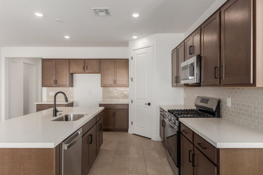 Furnished interior view inside a new home in Teravalis, Buckeye (Image 4).