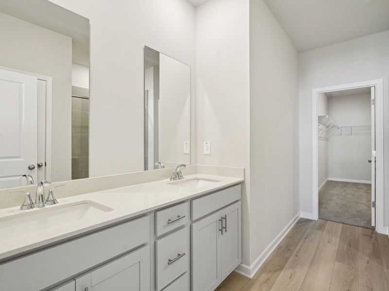 Furnished interior view inside a new home in Avalon - Reserve Series, Conyers (Image 8).