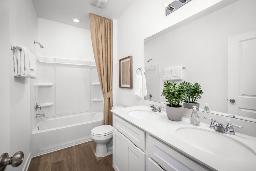 Representative furnished interior of a home built from the Afton by Centex in Larson Crossing, Elgin (Image 11). Representative furnished interior of a home built from the Afton by Centex in Larson Crossing, Elgin (Image 11).