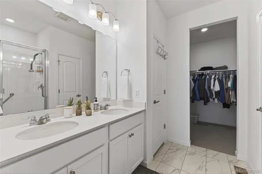Furnished interior view inside a new home in Anthology North, Parker (Image 33).