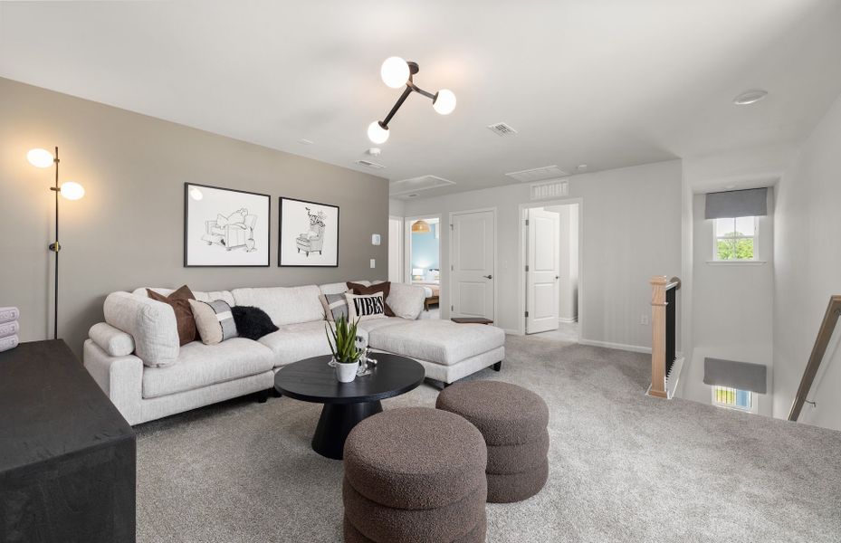 Representative furnished interior of a home built from the Murray by Pulte Homes in Wimberly, Angier (Image 13). Representative furnished interior of a home built from the Murray by Pulte Homes in Wimberly, Angier (Image 13).