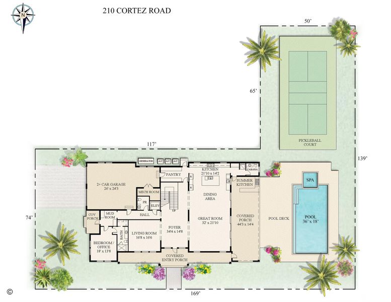 2D floor plan layout of this home in , West Palm Beach, FL (Image 5). 2D floor plan layout of this home in , West Palm Beach, FL (Image 5).