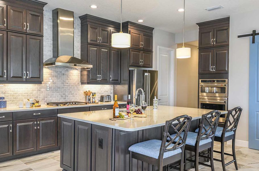 Representative furnished interior of a home built from the Bright Meadow 2 by Neal Communities in Wildleaf at North River Ranch, Parrish (Image 11).
