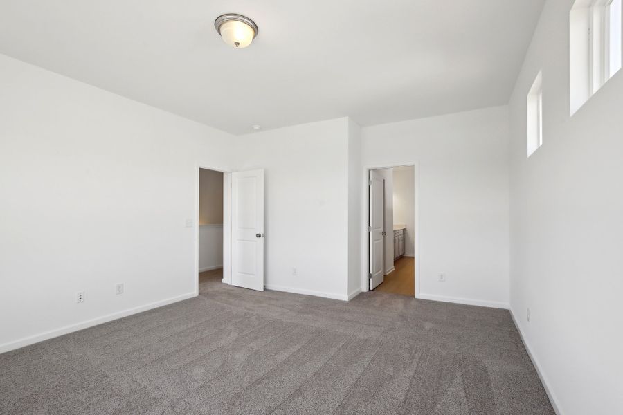 Spacious, unfurnished interior of a new home in Wilson Meadows, Clarksville (Image 29). Spacious, unfurnished interior of a new home in Wilson Meadows, Clarksville (Image 29).