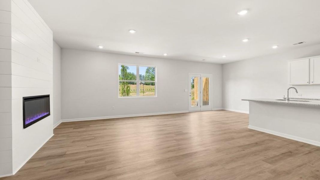 Spacious, unfurnished interior of a new home in Village at Pine Valley, Gainesville (Image 19). Spacious, unfurnished interior of a new home in Village at Pine Valley, Gainesville (Image 19).