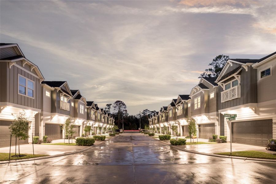 Private Driveway Homes in a Gated Community Private Driveway Homes in a Gated Community