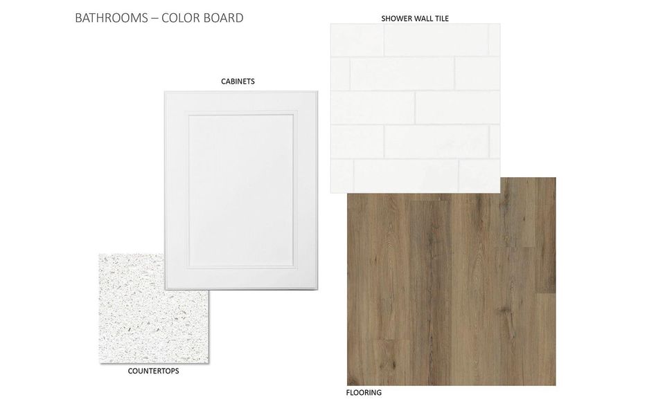 Sample of building materials used in homes in Urban Homes at Easton Park, Austin (Image 5). Sample of building materials used in homes in Urban Homes at Easton Park, Austin (Image 5).