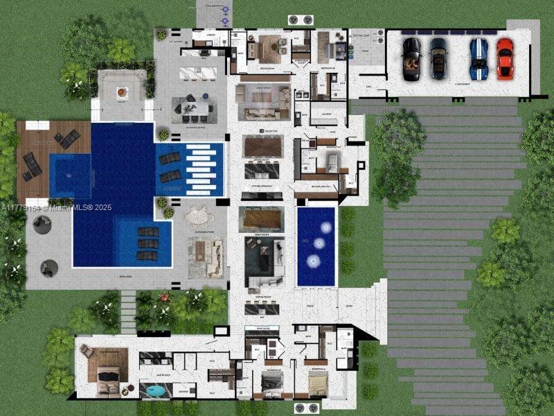 2D floor plan layout of this home in , Delray Beach, FL (Image 2). 2D floor plan layout of this home in , Delray Beach, FL (Image 2).