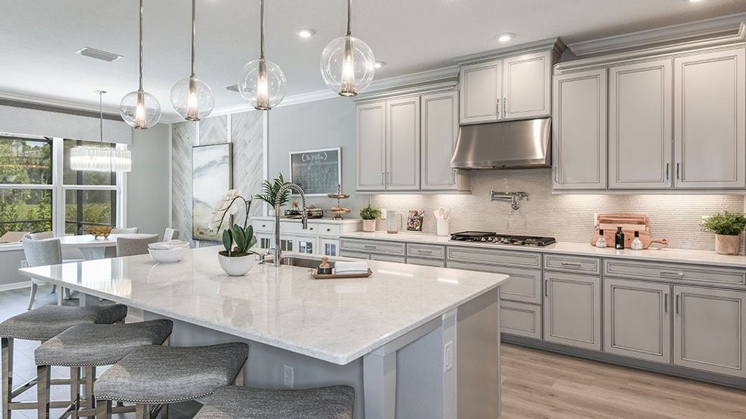 Representative furnished interior of a home built from the Sand Key by Taylor Morrison in Windward Preserve, Cocoa (Image 28).