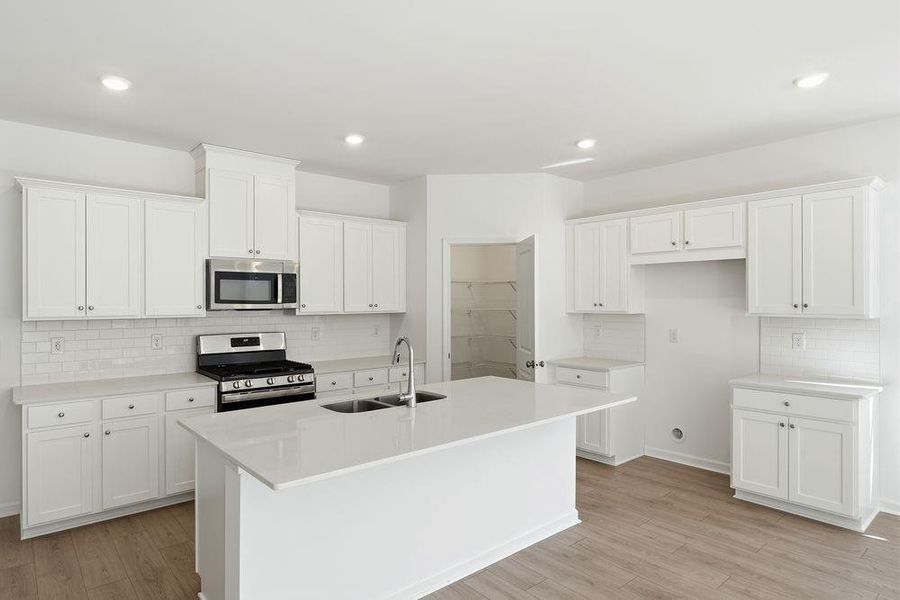 Furnished interior view inside a new home in Heritage River, Euharlee (Image 8).