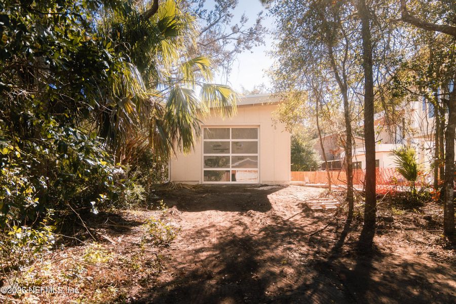 Exterior details and patio area of a home in , St. Augustine (Image 3). Exterior details and patio area of a home in , St. Augustine (Image 3).