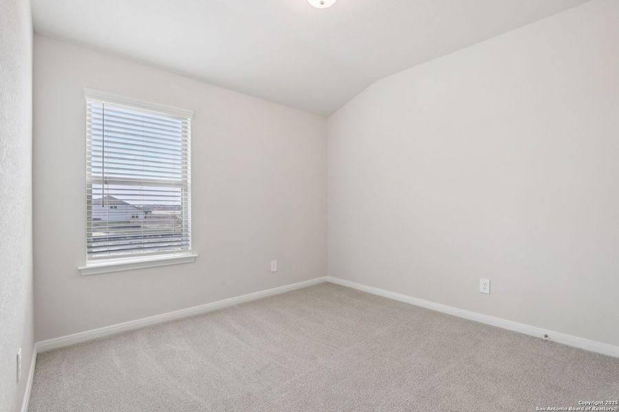 Spacious, unfurnished interior of a new home in Legendary Trails - Classic Series, Cibolo (Image 42).