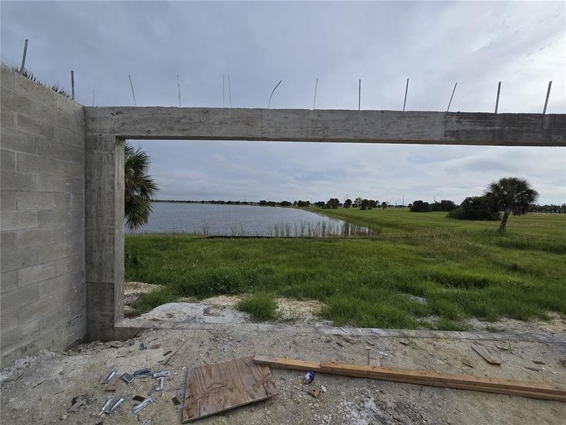 In-progress construction of a new home in , Placida, FL (Image 1).
