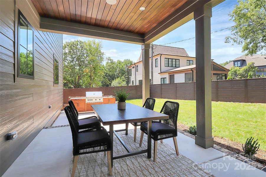 Furnished interior view inside a new home in , Charlotte (Image 4).
