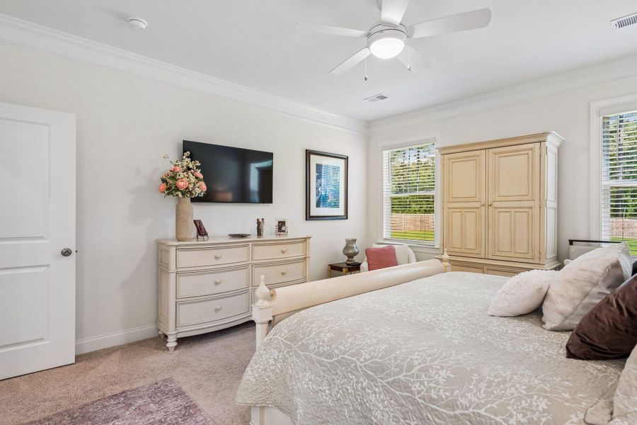 Furnished interior view inside a new home in , Huger (Image 38).