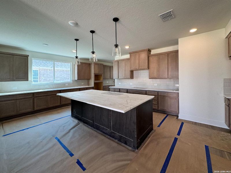 In-progress construction of a new home in Megan's Landing, Castroville, TX (Image 17).