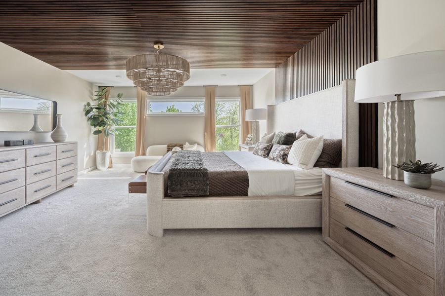 Representative furnished interior of a home built from the Blair by Fischer Homes in Twin Lakes, Hoschton (Image 31).
