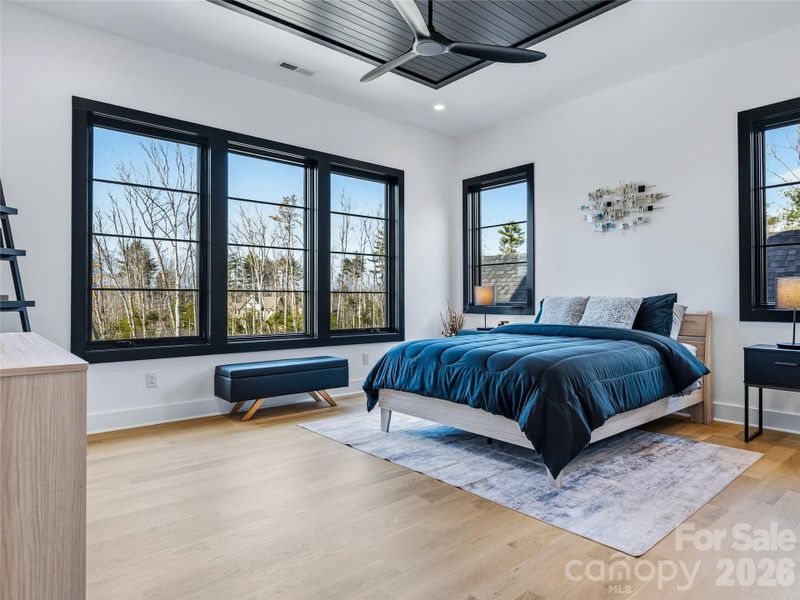Furnished interior view inside a new home in , Asheville (Image 18).