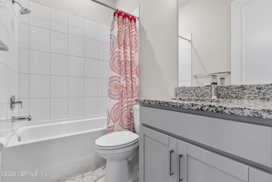 Furnished interior view inside a new home in , Jacksonville (Image 35).