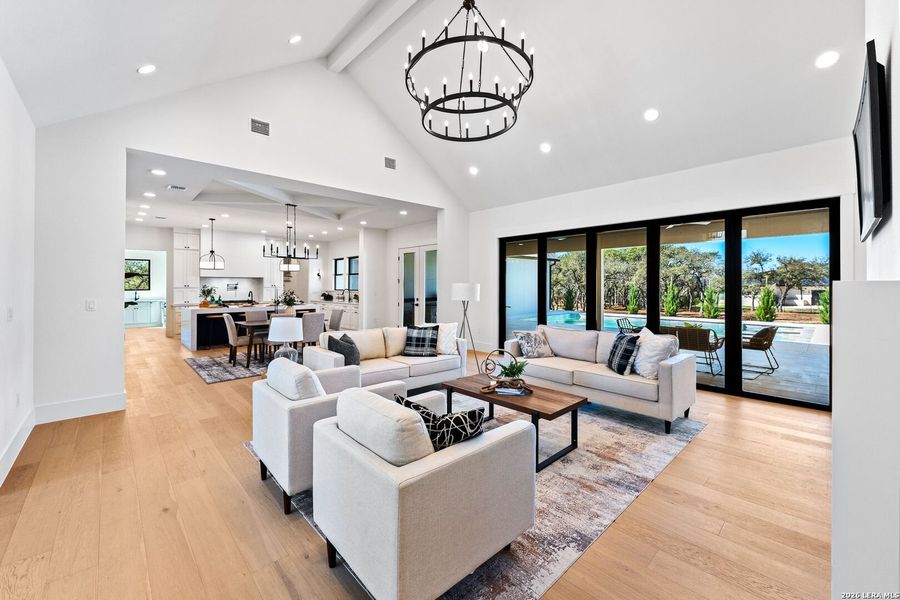 Furnished interior view inside a new home in , Bulverde (Image 38). Furnished interior view inside a new home in , Bulverde (Image 38).