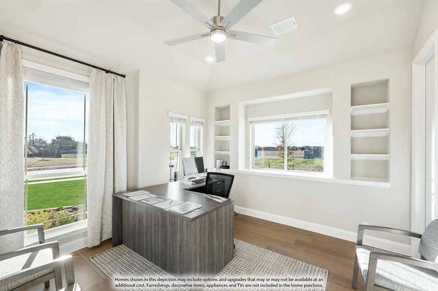 Furnished interior view inside a new home in Wildflower Ranch, Fort Worth (Image 29).