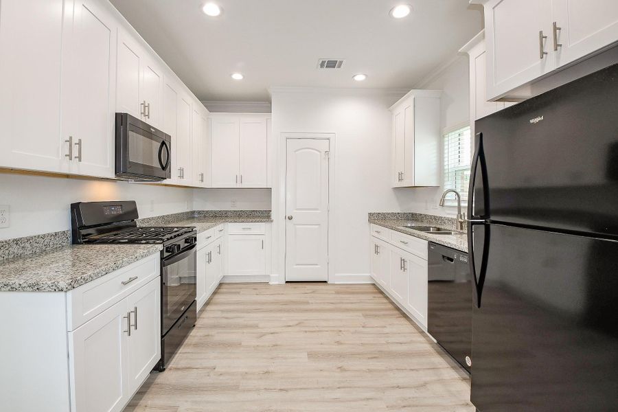 Furnished interior view inside a new home in , Houston (Image 9). Furnished interior view inside a new home in , Houston (Image 9).