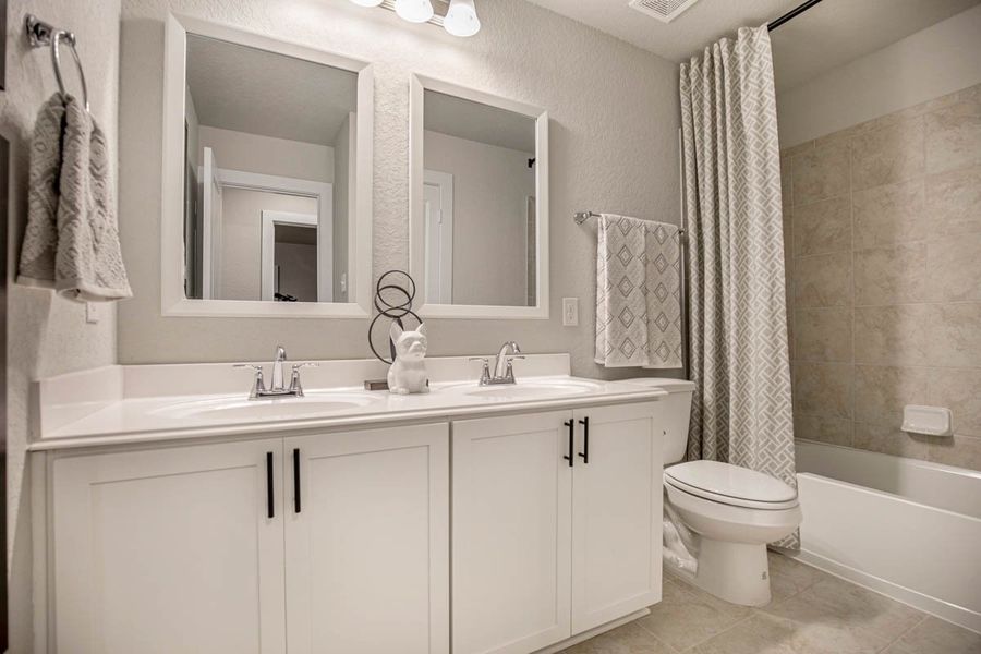 Furnished interior view inside a new home in Prominence – Now Selling, San Antonio (Image 24).