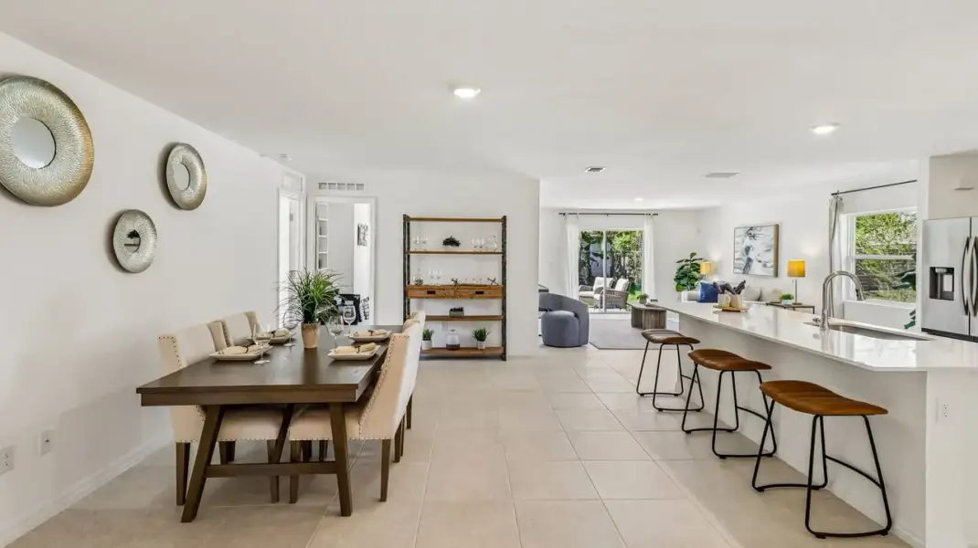 Representative furnished interior of a home built from the Marigold by Maronda Homes in Palm Bay, Palm Bay (Image 8).